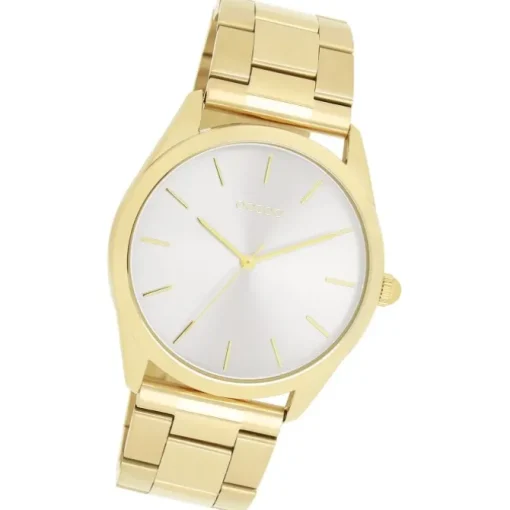 Oozoo Unisex Armbanduhr OOZOO Timepieces Analog Edelstahl gold UOC11430