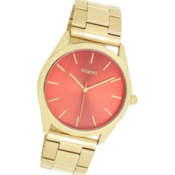 Oozoo Unisex Armbanduhr OOZOO Timepieces Analog Edelstahl gold UOC11432