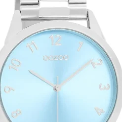 Oozoo Unisex Armbanduhr OOZOO Timepieces Analog Edelstahl silber UOC11423