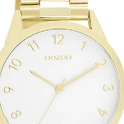 Oozoo Unisex Armbanduhr OOZOO Timepieces Analog Edelstahl gold UOC11424