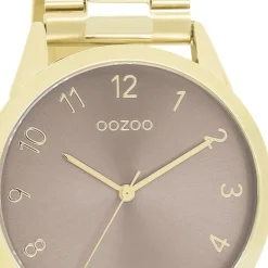 Oozoo Unisex Armbanduhr OOZOO Timepieces Analog Edelstahl gold UOC11425