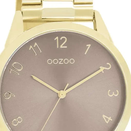 Oozoo Unisex Armbanduhr OOZOO Timepieces Analog Edelstahl gold UOC11425