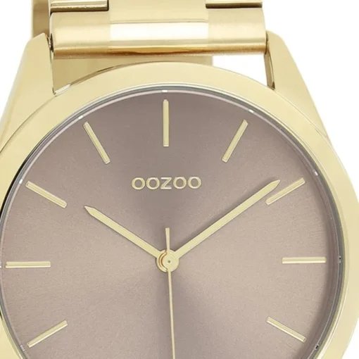 Oozoo Unisex Armbanduhr OOZOO Timepieces Analog Edelstahl gold UOC11431