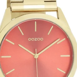 Oozoo Unisex Armbanduhr OOZOO Timepieces Analog Edelstahl gold UOC11432