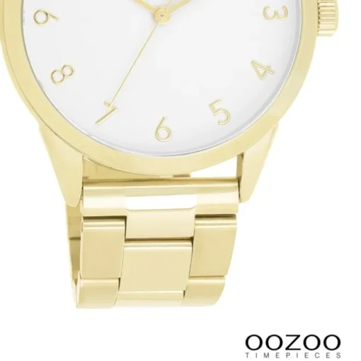 Oozoo Unisex Armbanduhr OOZOO Timepieces Analog Edelstahl gold UOC11424