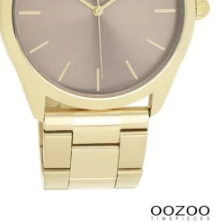 Oozoo Unisex Armbanduhr OOZOO Timepieces Analog Edelstahl gold UOC11431