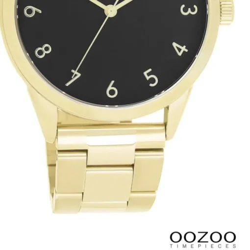 Oozoo Unisex Armbanduhr OOZOO Timepieces Analog Edelstahl gold UOC11427