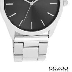 Oozoo Unisex Armbanduhr OOZOO Timepieces Analog Edelstahl silber UOC11429