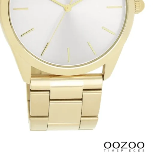 Oozoo Unisex Armbanduhr OOZOO Timepieces Analog Edelstahl gold UOC11430