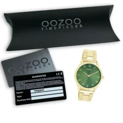 Oozoo Unisex Armbanduhr OOZOO Timepieces Analog Edelstahl gold UOC11426