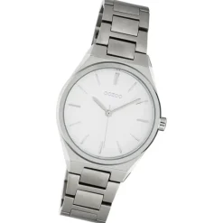 Oozoo Unisex Armbanduhr Timepieces Analog Metall silber UOC10525