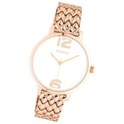 Oozoo Unisex Armbanduhr Timepieces C10923 Analog Edelstahl roségold UOC10923