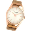 Oozoo Unisex Armbanduhr Timepieces Analog Metall rosegold UOC10694