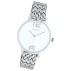 Oozoo Unisex Armbanduhr Timepieces C10920 Analog Edelstahl silber UOC10920
