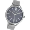 Oozoo Unisex Armbanduhr Timepieces Analog Metall silber UOC10137