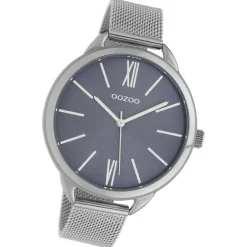Oozoo Unisex Armbanduhr Timepieces Analog Metall silber UOC10137