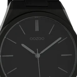 Oozoo Unisex Armbanduhr Timepieces Analog Metall schwarz UOC10524