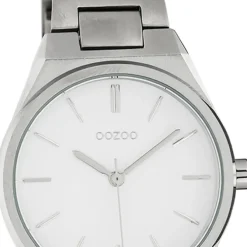 Oozoo Unisex Armbanduhr Timepieces Analog Metall silber UOC10525