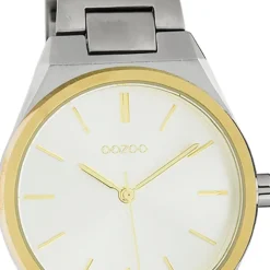 Oozoo Unisex Armbanduhr Timepieces Analog Metall silber UOC10526