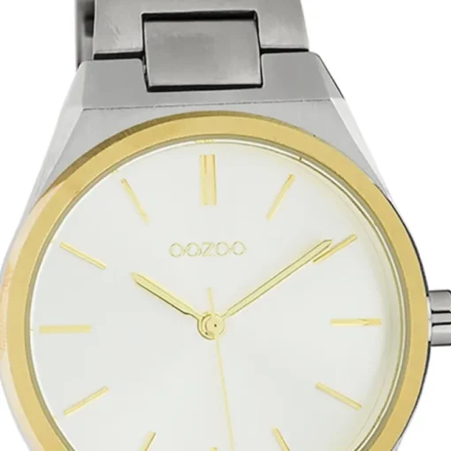 Oozoo Unisex Armbanduhr Timepieces Analog Metall silber UOC10526