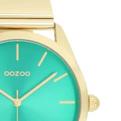 Oozoo Unisex Armbanduhr Timepieces Analog Metallband gold UOC11519