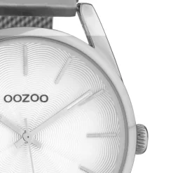 Oozoo Unisex Armbanduhr Timepieces Analog Metall silber UOC10693