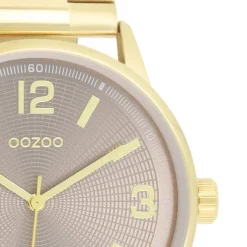 Oozoo Unisex Armbanduhr Timepieces Analog Metallband gold UOC11504