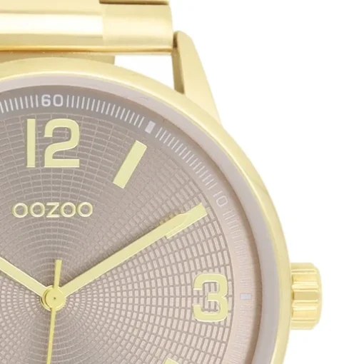 Oozoo Unisex Armbanduhr Timepieces Analog Metallband gold UOC11504