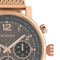 Oozoo Unisex Armbanduhr Timepieces C10703 Analog Edelstahl roségold UOC10703