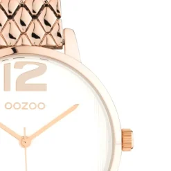 Oozoo Unisex Armbanduhr Timepieces C10923 Analog Edelstahl roségold UOC10923