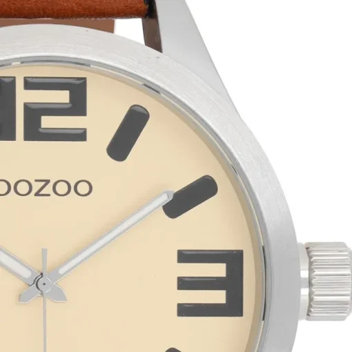 Oozoo Unisex Armbanduhr Timepieces Analog Leder braun UOC1002A