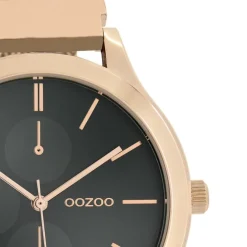 Oozoo Unisex Armbanduhr Timepieces Analog Metall rosegold UOC10688