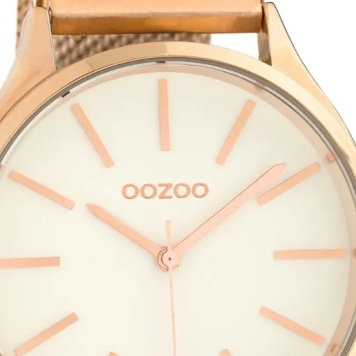 Oozoo Unisex Armbanduhr Timepieces Analog Metall rosegold UOC10692