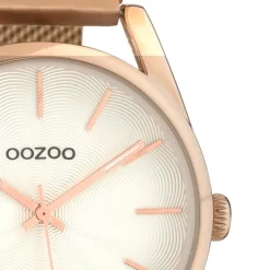 Oozoo Unisex Armbanduhr Timepieces Analog Metall rosegold UOC10694