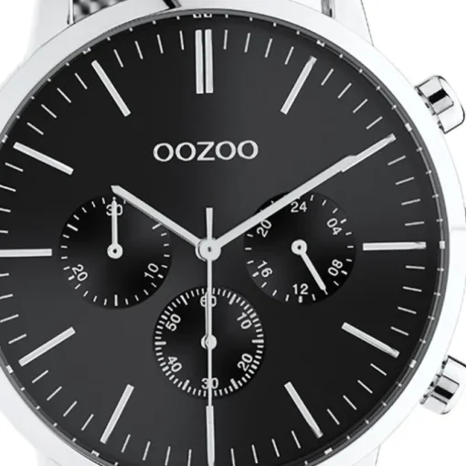 Oozoo Unisex Armbanduhr Timepieces C10913 Analog Edelstahl silber UOC10913