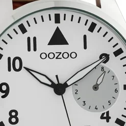 Oozoo Unisex Armbanduhr Timepieces Analog Leder braun UOC10325