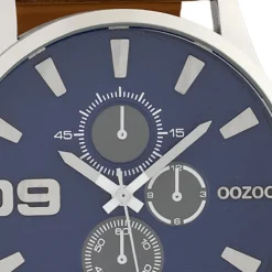 Oozoo Unisex Armbanduhr Timepieces Analog Leder braun UOC10346