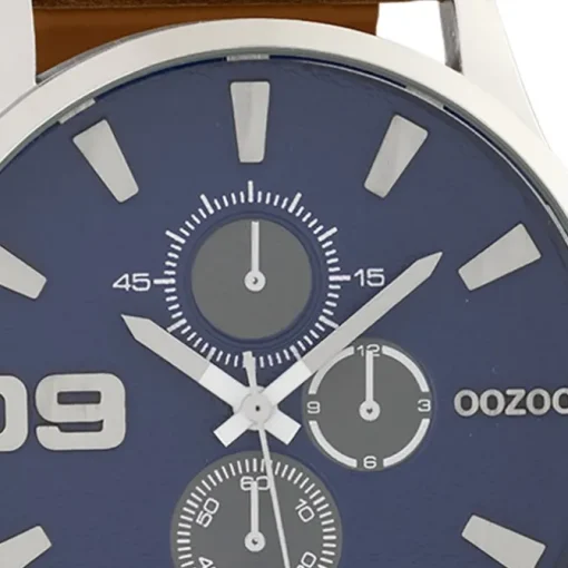 Oozoo Unisex Armbanduhr Timepieces Analog Leder braun UOC10346