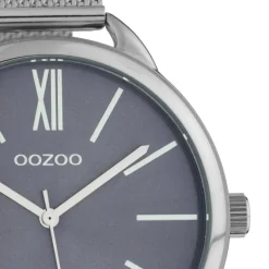 Oozoo Unisex Armbanduhr Timepieces Analog Metall silber UOC10137
