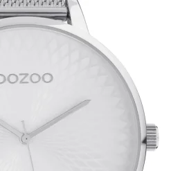 Oozoo Unisex Armbanduhr Timepieces Analog Metall silber UOC10550