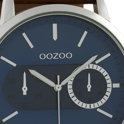 Oozoo Unisex Armbanduhr Timepieces Analog Leder braun UOC10670