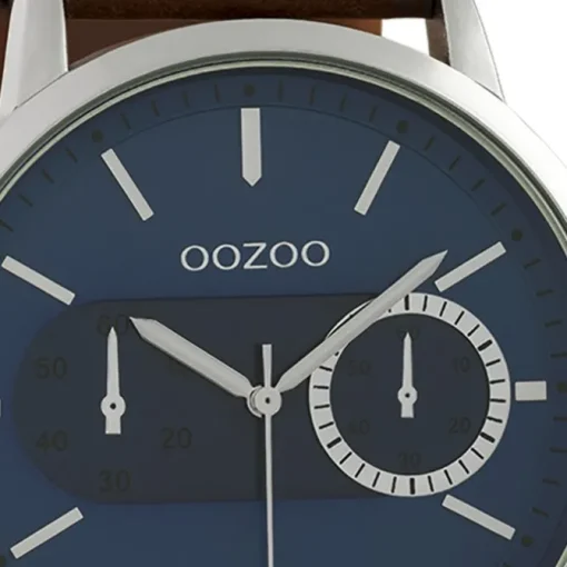 Oozoo Unisex Armbanduhr Timepieces Analog Leder braun UOC10670