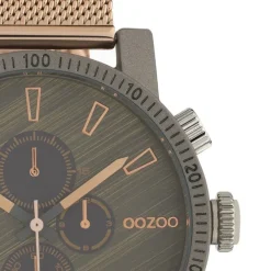 Oozoo Unisex Armbanduhr Timepieces Analog Metall rosegold UOC10685