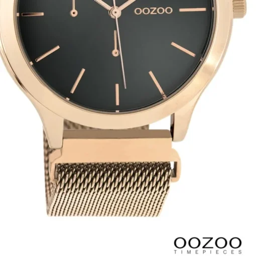 Oozoo Unisex Armbanduhr Timepieces Analog Metall rosegold UOC10688