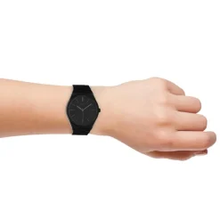 Oozoo Unisex Armbanduhr Timepieces Analog Metall schwarz UOC10524
