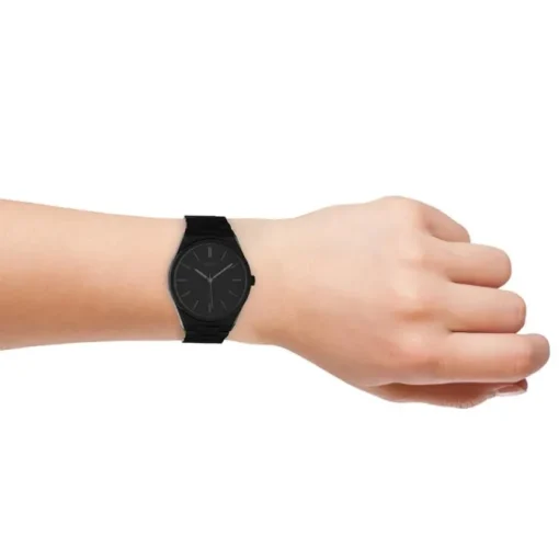 Oozoo Unisex Armbanduhr Timepieces Analog Metall schwarz UOC10524