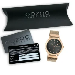 Oozoo Unisex Armbanduhr Timepieces Analog Metall rosegold UOC10688
