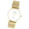 Oozoo Unisex Armbanduhr Vintage Series C20241 Analog Edelstahl gold UOC20241
