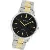 Oozoo Unisex Armbanduhr Vintage Series Analog Metall silber gold UOC20104