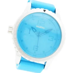 Oozoo Unisex Armbanduhr Vintage Series Analog Leder blau UOC3671A